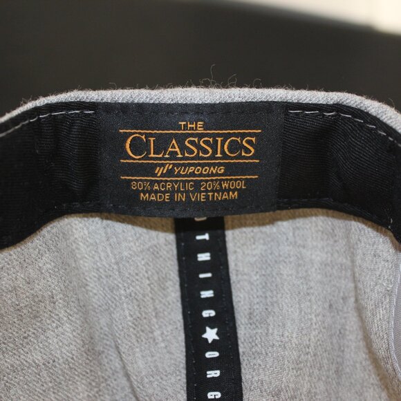 Apparel For Life Picture Outdoor Snapback Hat Gray One Size Yupoong (NWT) - Picture 6 of 8